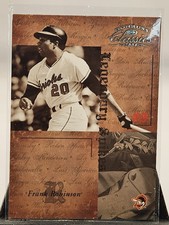 2004 Donruss Classics Legendary Spikes /100 Frank Robinson #LS-23 HOF Mint Card 