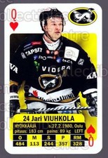 2013-14 Finnish SM LIIGA Playing Card #12 Jari Viuhkola