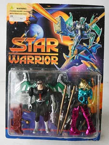 RARE VINTAGE 1996 STAR WARRIOR FIGURE SPACE WAR PLAYSET CHAP MEI NEW SEALED ! - Picture 1 of 7
