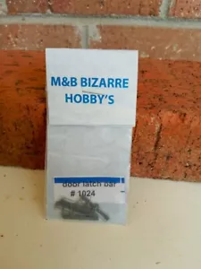 #1024 M&B Escala HO Accesorios Tren Coche Puerta Cierre Barra (4 por paquete) - Imagen 1 de 4