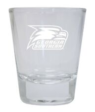 Georgia Southern Eagles Etched Logo Round Shot Glass Set