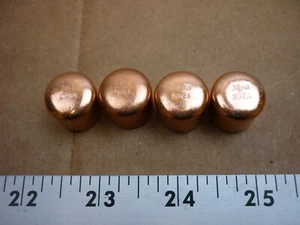 1/2" Copper Stop End (4 Pack) - Picture 1 of 3