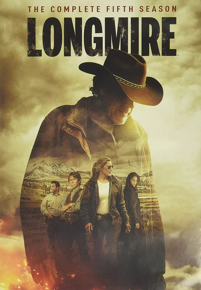Longmire: The Complete Fifth Season (DVD, 2017, 3 disc set) NEW Sealed Free Ship - Image 1 of 1