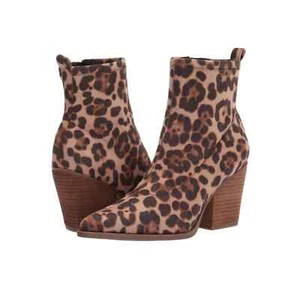 Women’s Soul Naturalizer Melodi Leopard Print Booties Size 6 US! - Picture 1 of 10