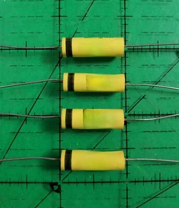 Capacitors Film Axial WMF1P5K CORNELL DUBILIER .5uf 100v 10% Audio 4pcs - Picture 1 of 4