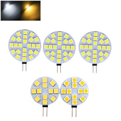 G4 DC12V LED-Glühbirnen Wohnzimmer 5050 SMD Ersatz für Halogenlampe rund Platine - Bild 1 von 4