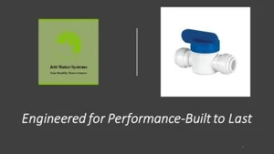 NEW 1/4'' Inline Ball Valve Quick Connect Shut Off for RO Water Fitting - Picture 1 of 2