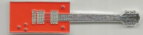 Somalia Legal Tender  One Dollar Guitar Coin 2012 #6 Cover