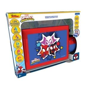 Lexibook JC598SPI2 Spider-Man Bilingual Educational Laptop English and Spanish - Picture 1 of 4
