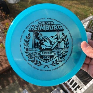 Innova Calvin Heimburg Gummy Champion Rhyno 2023 Jugador del Año 175g Nuevo - Imagen 1 de 15