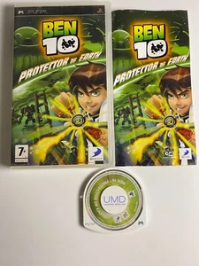 Ben 10 Protector of Earth - PSP *Black Case* Complete in Box - Tested - Picture 1 of 9