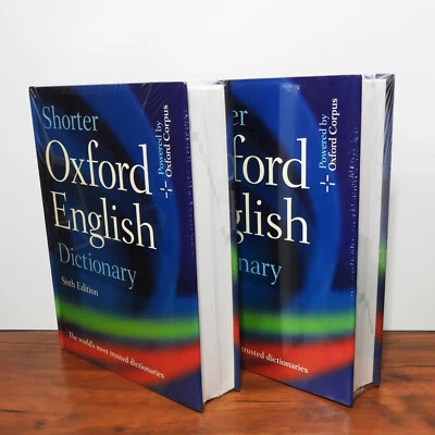 Shorter Oxford English Dictionary - Sixth Edition (set of 2 books) - Sealed - Image 1 of 4