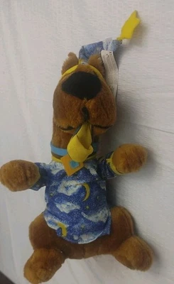 1998 Vintage Cartoon Network Scooby Doo Wizard Moon Star Pjs Pajamas Plush - Image 1 of 4