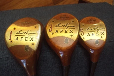 Ben Hogan Apex oil hardened driver 3/5 woods Apex 4 stiff steel - Image 1 of 4