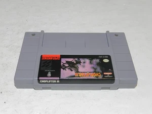 Choplifter III 3 Super Nintendo Entertainment System 1994 SNES Tested Rare Retro - Picture 1 of 2