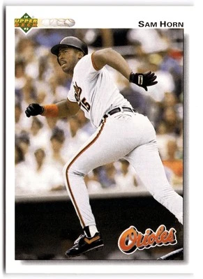 1992 Upper Deck #338 Sam Horn - Image 1 of 2