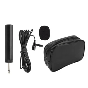 Wired Lavalier Microphone Noise Canceling Omnidirectional Condenser Lapel Mi NEW - Zdjęcie 1 z 12