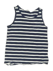 Crewcuts Girls Blue Sleeveless T-Shirt 6 - Picture 1 of 2