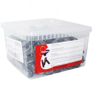 Malaco Salmiak Balk Super Salty Licorice Beams 1.1 KG Made in Sweden - Picture 1 of 2