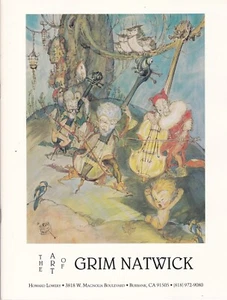 The Art of Grim Natwick Catalogue—Exhibit & Sale of Art by Great Animator 1991 - Picture 1 of 2
