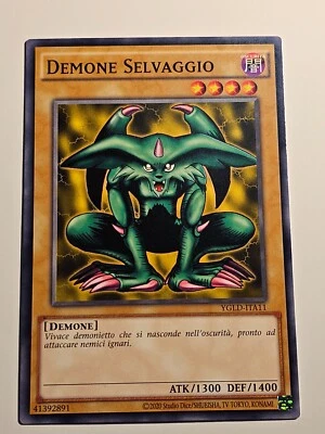 Feral Imp●YUGIOH●YGLD●2015●COMMON●ITALIAN●NM●Y19 - Image 1 of 2
