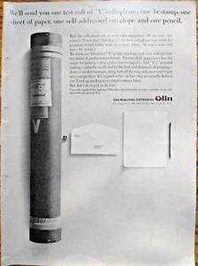Olin Film Operations Corp New York Packaging Division 1961 Print Ad - Picture 1 of 1