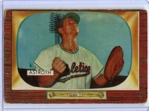 1955 Bowman Joe Astroth Kansas City Athletics #119 ๐ฅ๐ฅ๐ G/G+ - Picture 1 of 2