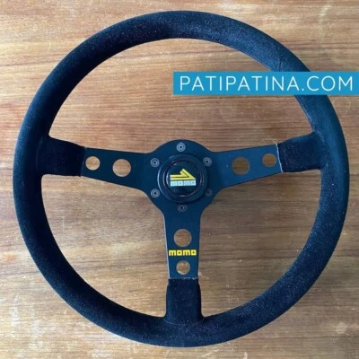 Mint MOMO Rally 2000 steering wheel Lenkrad volante 360 mm suede Prototipo - Bild 1 von 4