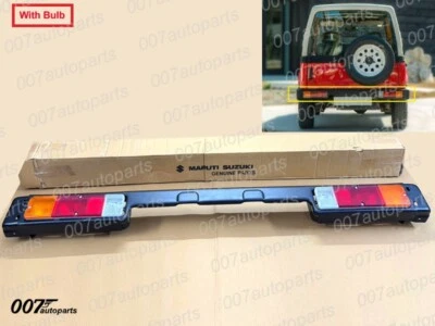 Barra de parachoques trasero OEM + luces Suzuki Samurai SJ413 SJ410 Sierra Jimny Gypsy Foto 1 de 4