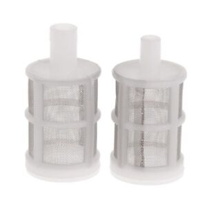 Water Pump Filters Stainless Steel Mesh Cover for 0.28in or 0.47in ID Tube Hose