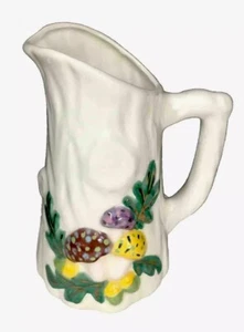 Ceramic Mushroom Pitcher Hand painted MCM Retro - Picture 1 of 8