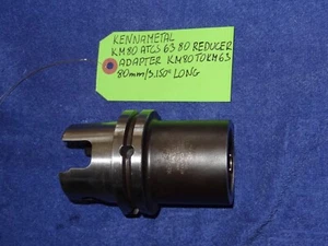 KENNAMETAL KM80 ATCS 6380 REDUCER ADAPTER 80mm LONG - Picture 1 of 5