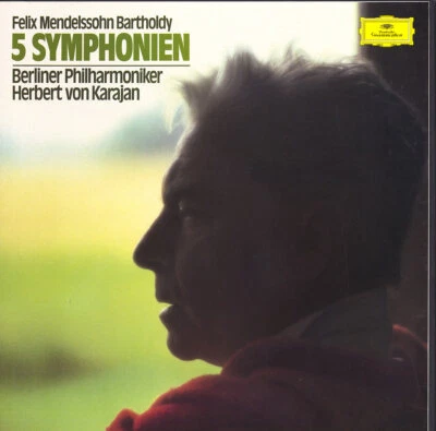 4LP Box MENDELSSOHN 5 Symphonies HERBERT VON KARAJAN Berlin PO DGG 2720098 NM - Image 1 of 3