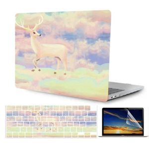 Gorgeous Elk Hard Case Shell for MacBook Pro Air 13 14 15 16 A1466 A2337 A3113 M - Picture 1 of 10