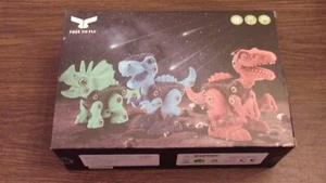 Nuevo en caja Juguetes de dinosaurios para desmontar gratis para volar Herramientas Hágalo usted mismo Aprendizaje STEM para niños pequeños - Imagen 1 de 6