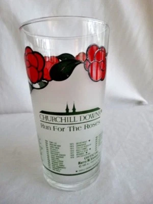 Libbey 1986 Kentucky Derby 112th Run for the Roses Churchill Downs Julep Tumbler - Image 1 of 4