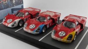 BEST MODEL BEST9794-D 1/43 Alfa Romeo 33.2 24H Daytona 1968 #20 #23 #22 Limited - Foto 1 di 8