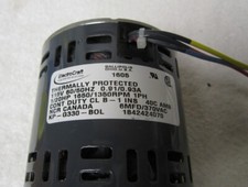 120 VOLT ELECTROCRAFT ELECTRIC 1/20 HP MOTOR MINT CONDITION CCW ROTATION