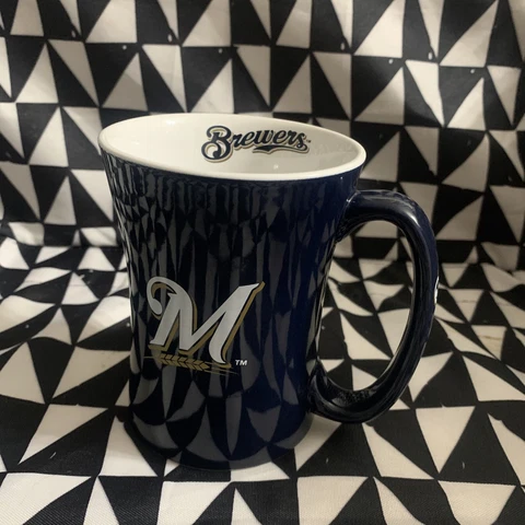NEW MILWAUKEE BREWERS MLB  CERAMIC 14 0Z COFFEE MUG BY BOELTER BRAND Cover