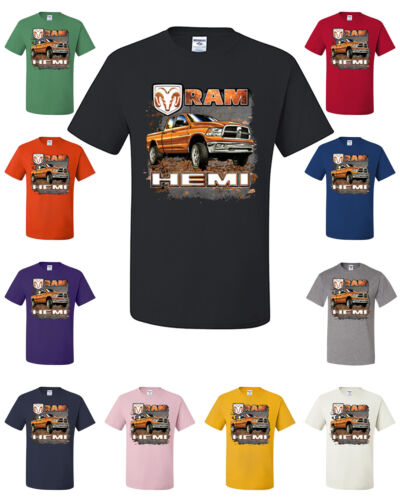 T-shirt sous licence Dodge Ram Hemi Dodge Truck Ram 1500 2500 tee-shirt