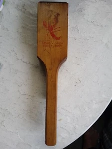 Vintage Davis Shop Karabinerknacker Essex Conn. Holz zum Patent angemeldet Original - Bild 1 von 6