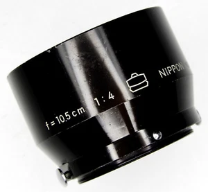 Nikon Rangefinder RF 10.5m f4 Hood Pat.Pend.  #3 .......... Very Rare !! - Picture 1 of 6