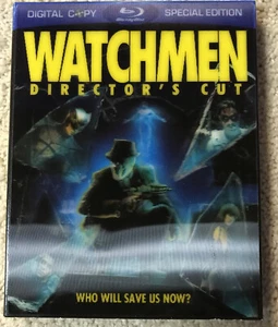 Watchmen Director's Cut (Blu Ray) W/ Lenticular Slipcover - Picture 1 of 5