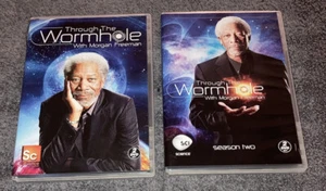 Through the Wormhole DVD Morgan Freeman: Season One & Two - Science TV Series - Picture 1 of 7