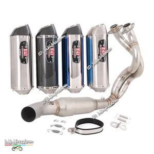 Deslizable para Kawasaki Ninja 650 Z650 2024 2025 cabezal tubo de escape silenciador 51 mm - Imagen 1 de 12