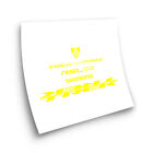 Star Sam® Frame Stickers Trek Factory Racing Model 2 Sticker Frame Decals