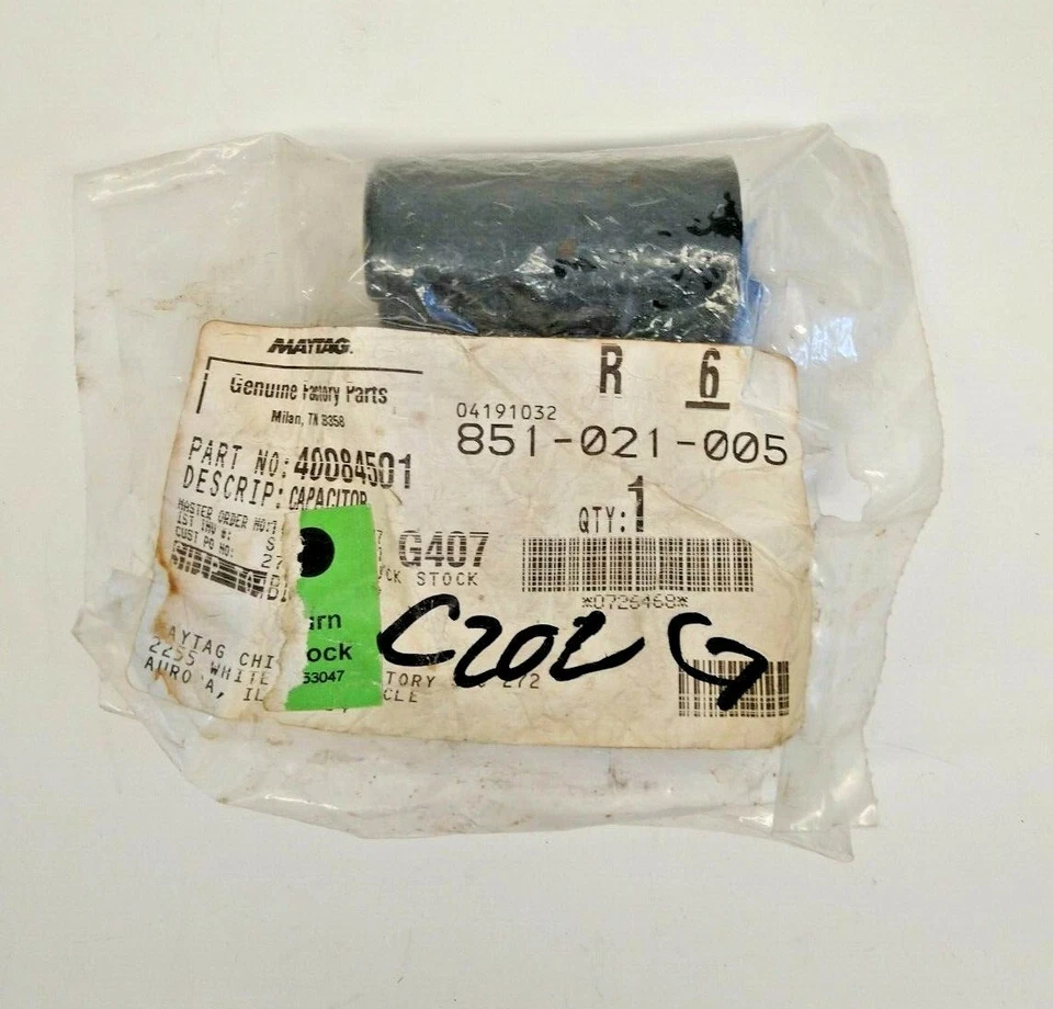 Condensador Maytag 40084501 Foto 1 de 1
