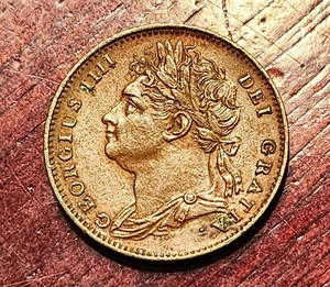 1825 Great Britain Farthing - Attractive Higher Grade Coin - Picture 1 of 2