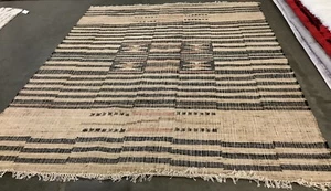 NATURAL / BLACK 8'-0" x 10'-0" Flaw in Rug, Reduced Price 1172670188 KLM709A-8 - Picture 1 of 3