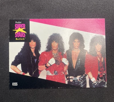 KISS BAND ProSet Musicards Super Stars #196 - Image 1 of 4